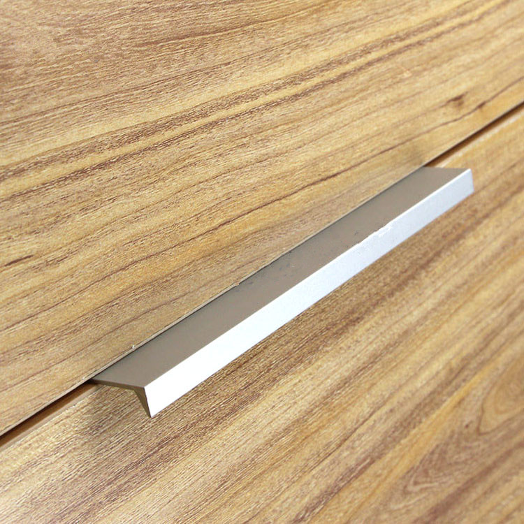 10pcs   ĳ  ڸ   ˷̴    ڵ ξ ĳ /10Pcs Modern simple cabinet door edge handle wardrobe drawer aluminum color hidden furn
